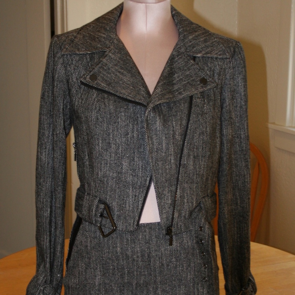 Cropped BEBE Moto Jacket